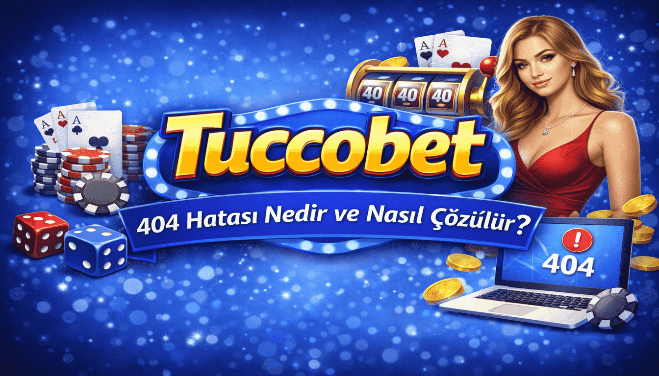 Tuccobet 404 Hatası Nedir
